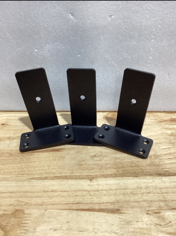 Soportes Flotantes para Estantes de Metal | Set x3 Piezas | Ménsulas para Pared | Sin Tornillos