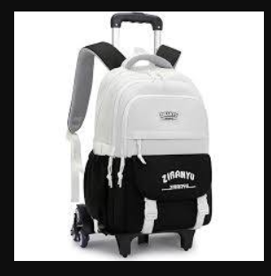 Mfikaryi Mochila con Ruedas para Niños | Rolling Backpack Escolar de Gran Capacidad