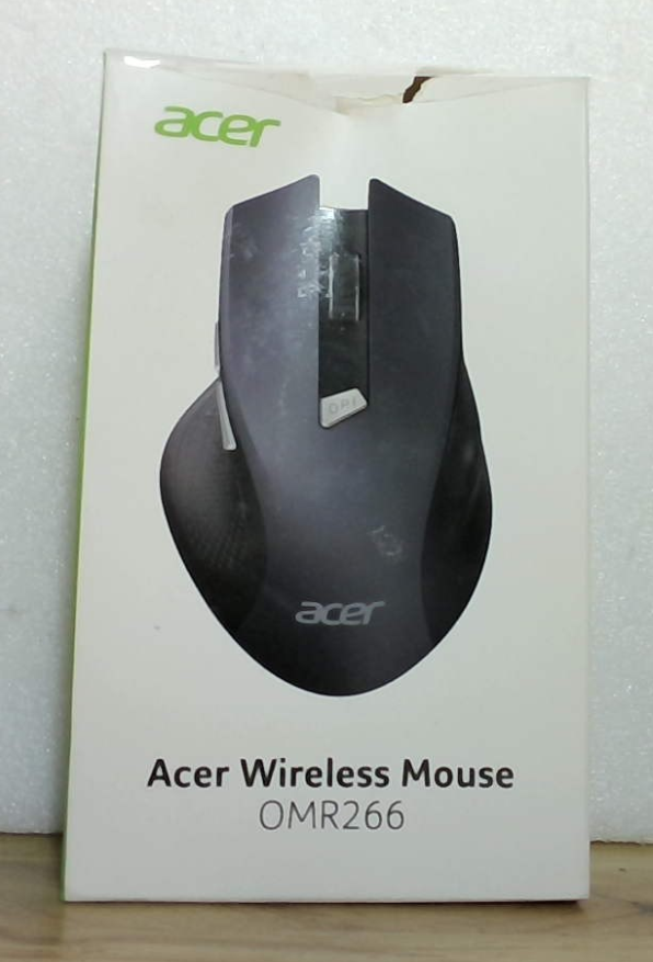 Acer ratón inalámbrico para portátil, ratón de computadora de 2.4GHz 3 niveles de DPI ajustables