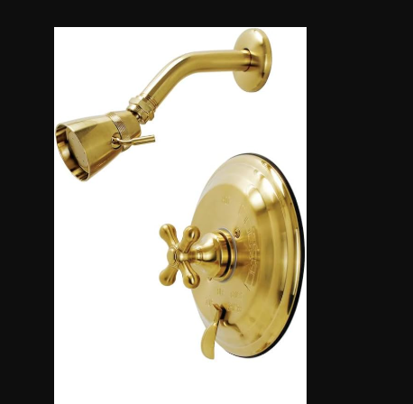 Válvula de Presión Equilibrada Kingston Brass KB3632AL – Caño para Bañera y Ducha en Latón