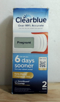 Prueba de Embarazo Digital Clearblue Detección Temprana – 2 Unidades, Resultado Digital Claro desde Casa