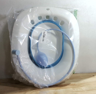 Baño de Asiento Sitz Plegable para Inodoro – Cuidado Posparto, Hemorroides y Tratamiento Perianal ⚠️ NO INCLUYE TOALLA