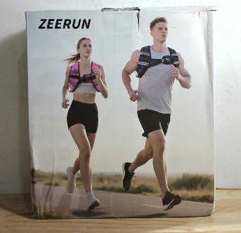 Zeerun - Chaleco con peso, 6/8/10/12/15/18/20/24/30 libras para hombres