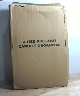 Organizador Bajo Fregadero Delamu 2 Niveles – Apilable, Divisores Móviles, Blanco, Baño y Cocina