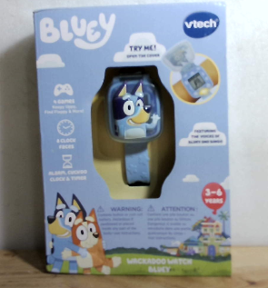 Reloj Infantil VTech Bluey Wackadoo Watch – Interactivo, para Niños Fanaticos de Bluey