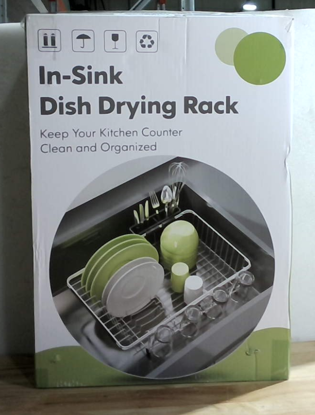 Escurridor de Platos Expandible JASIWAY para Fregadero – Acero Inoxidable con Porta Vasos y Porta Utensilios, Ahorra Espacio