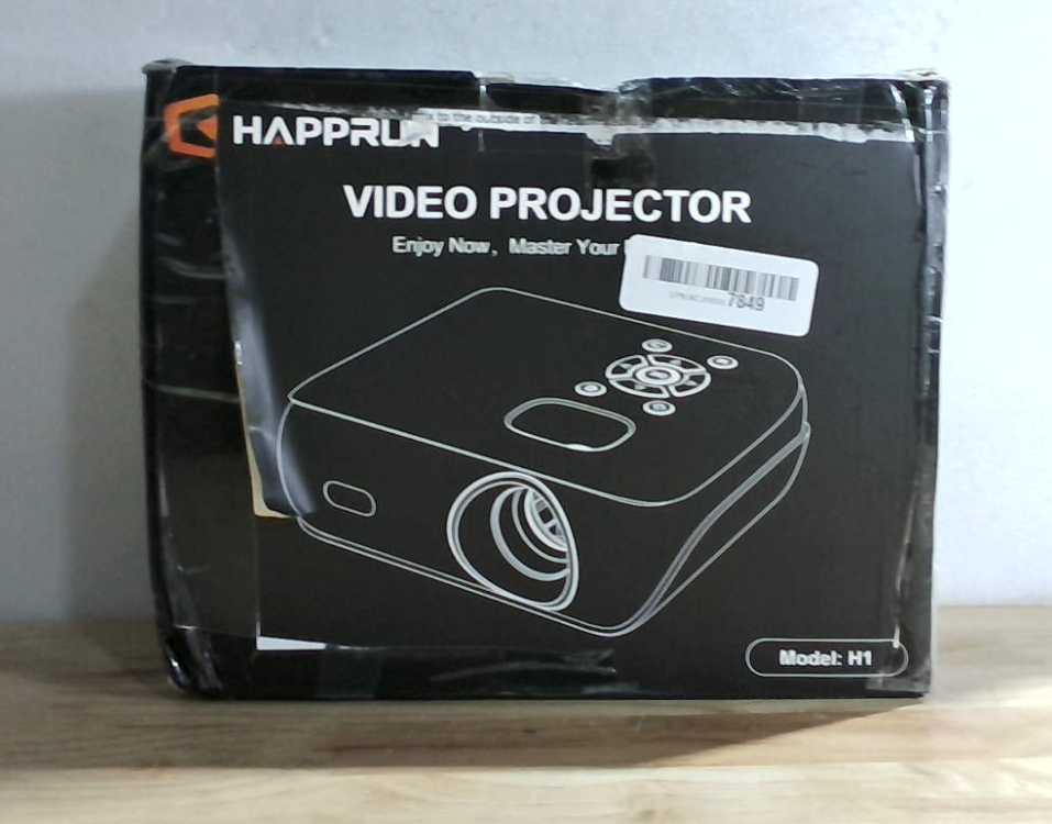 HAPPRUN Proyector inteligente para exteriores Native 1080P estándar