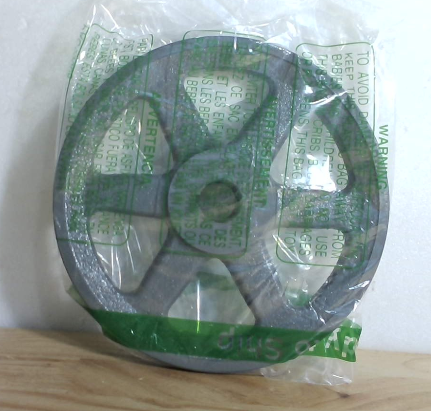 Polea para Correa Trapezoidal uxcell AK74-7/8 – Hierro Fundido, Ranura Simple, D.I. 7/8", D.E. 7,25", Sección 4L/A