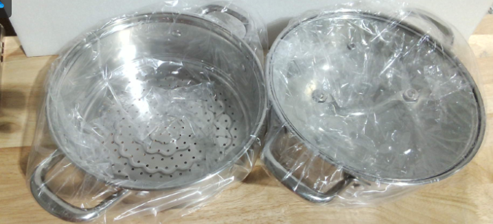 Olla Vaporera de Acero Inoxidable Chefbee 3.2 qt – Cesta para Alimentos, Verduras, Albóndigas y Sopas
