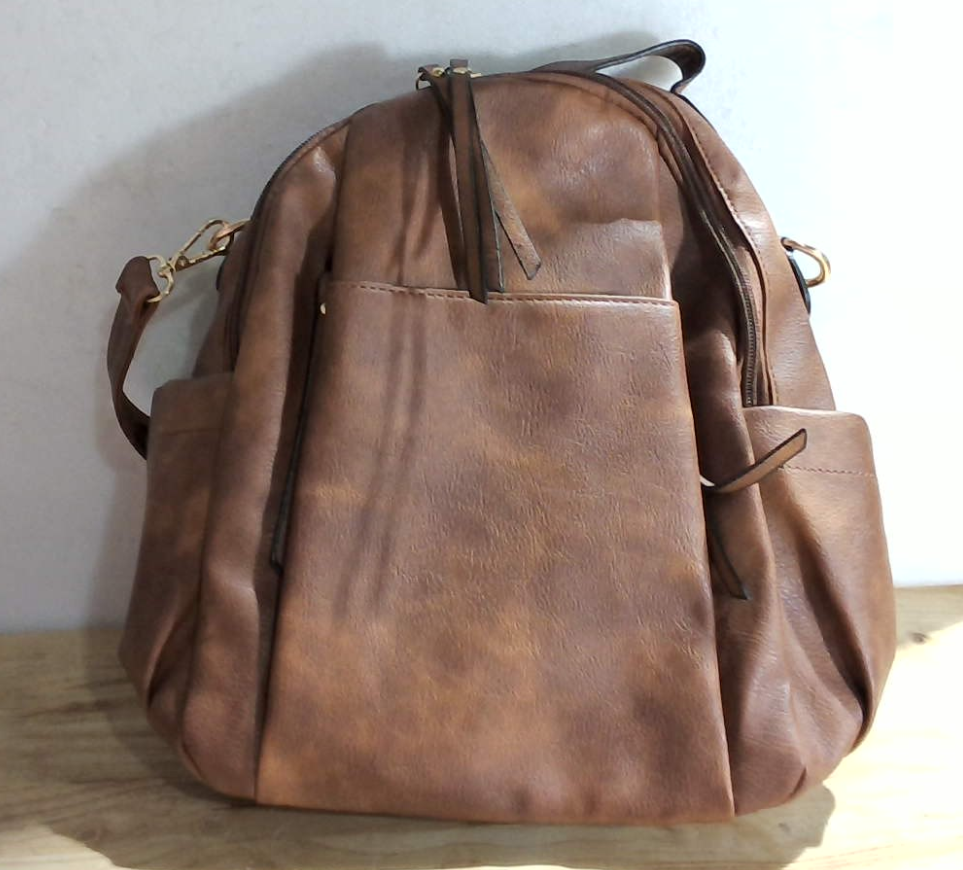 Mochila pequeña para mujer, diseñador de cuero, mini mochila monedero para damas, bolso de hombro espacioso a la moda