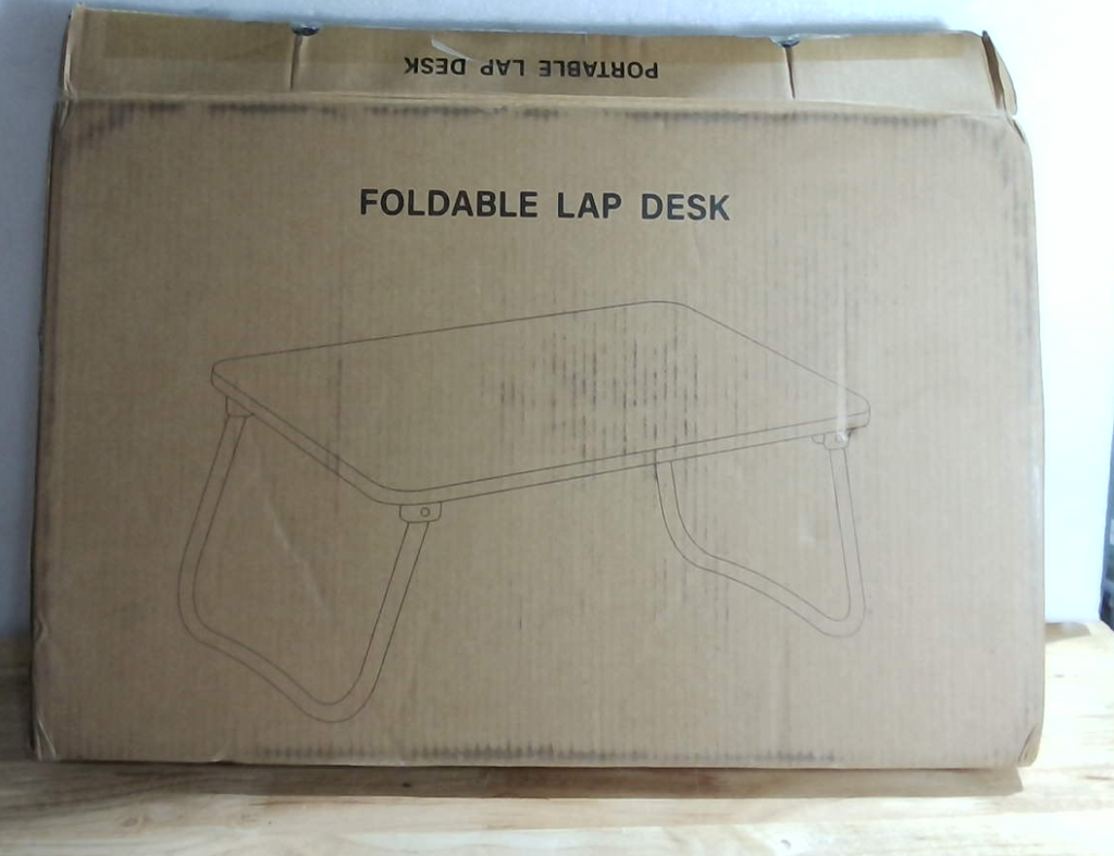 Mesa de Cama Portátil Plegable FISYOD Negro – Soporte para Laptop, Ligera y Mini, Para Cama y Sofá