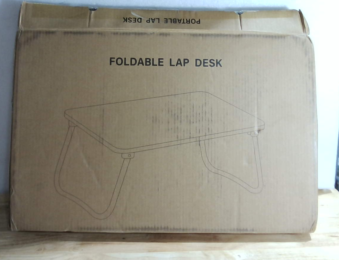 Mesa de Cama Portátil Plegable FISYOD Negro – Soporte para Laptop, Ligera y Mini, Para Cama y Sofá