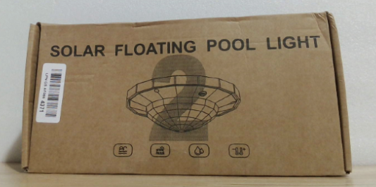 Luces Solares Flotantes para Piscina APONUO Pack 2 – IP68, 9 Colores, 3 Modos, Control Remoto, Temporizador y Memoria