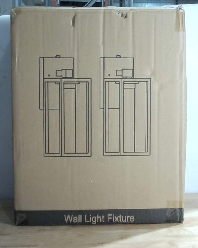 Apliques de Pared Exterior Brightever 10W | Pack 2 Unidades | Resistente al Agua | Iluminación LED Exterior | 1 Pack
