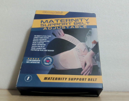 Cinturón de Soporte de Maternidad (Maternity Support Belt) – Faja Prenatal Ajustable, Alivio de Dolor Lumbar y Soporte Abdominal durante el Embarazo