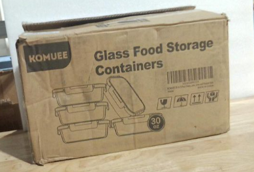 Contenedores de Vidrio para Alimentos (Glass Food Storage Containers) – Herméticos, Aptos para Microondas, Horno y Lavavajillas