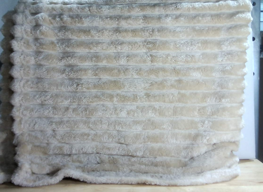 Manta de Microfibra Forro Polar con Piel Sintética | Para Sofá y Cama | Ultra Suave y Cálida | 1 Unidad