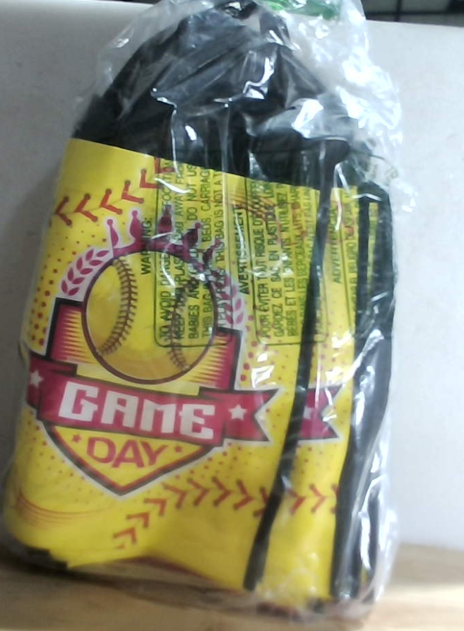 Estune Pack 24 Bolsas de Regalo Fiesta Softbol | Dulces y Golosinas | No Tejidas con Asas | Cumpleaños Deportivo | 24 Unidades