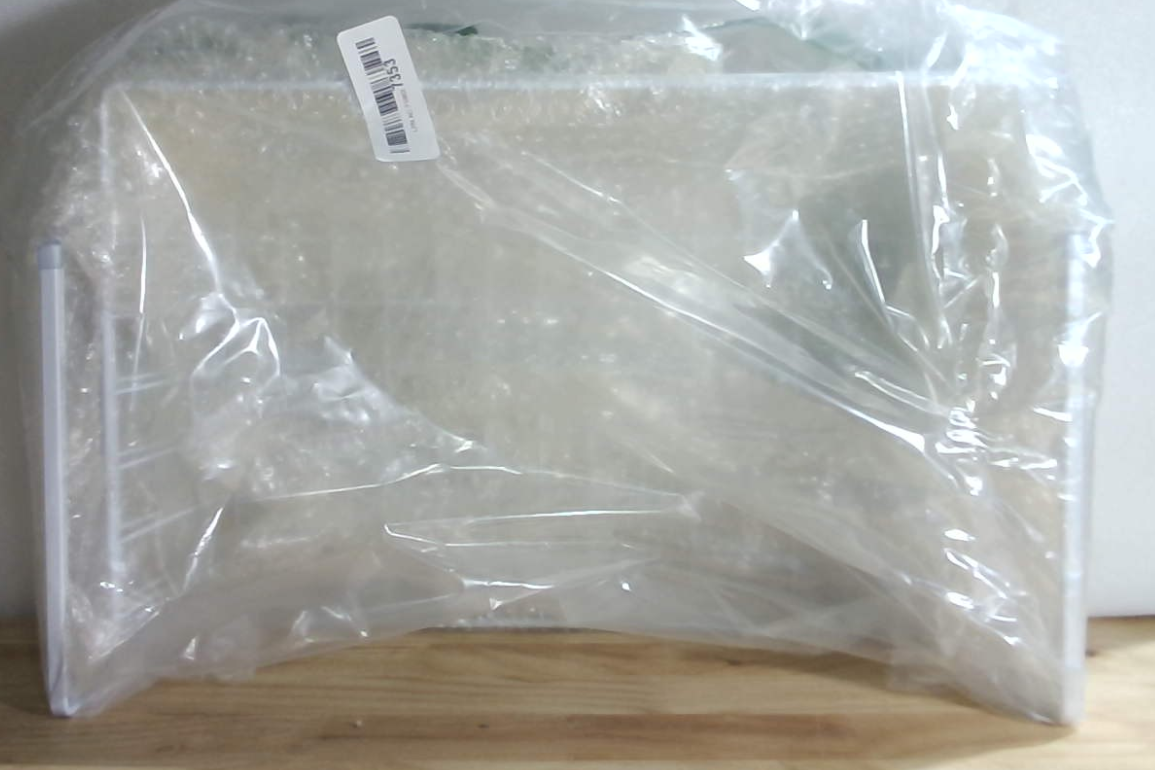 Tebery Pack 2 Cestas de Alambre Blancas Colgantes | Para Debajo de Estantes y Gabinetes | Deslizantes Organizadoras | Cocina Despensa Escritorio Estantería | 2 Unidades
