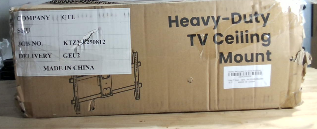 ONKRON Soporte de techo para TV de 32-80 pulgadas