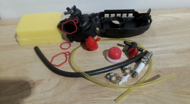 Carburador para cortacésped MTD 11A-02BT706 con filtro de aire