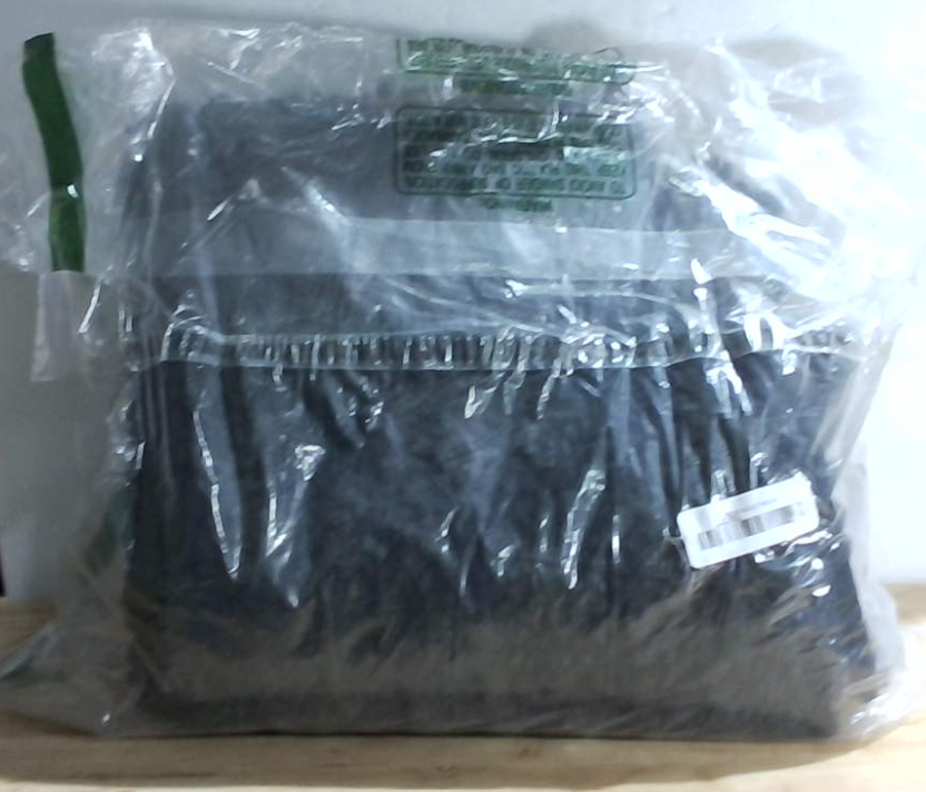 Alfombra de baño Arotive negra de chenilla, 47 x 24 pulgadas, suave y absorbente