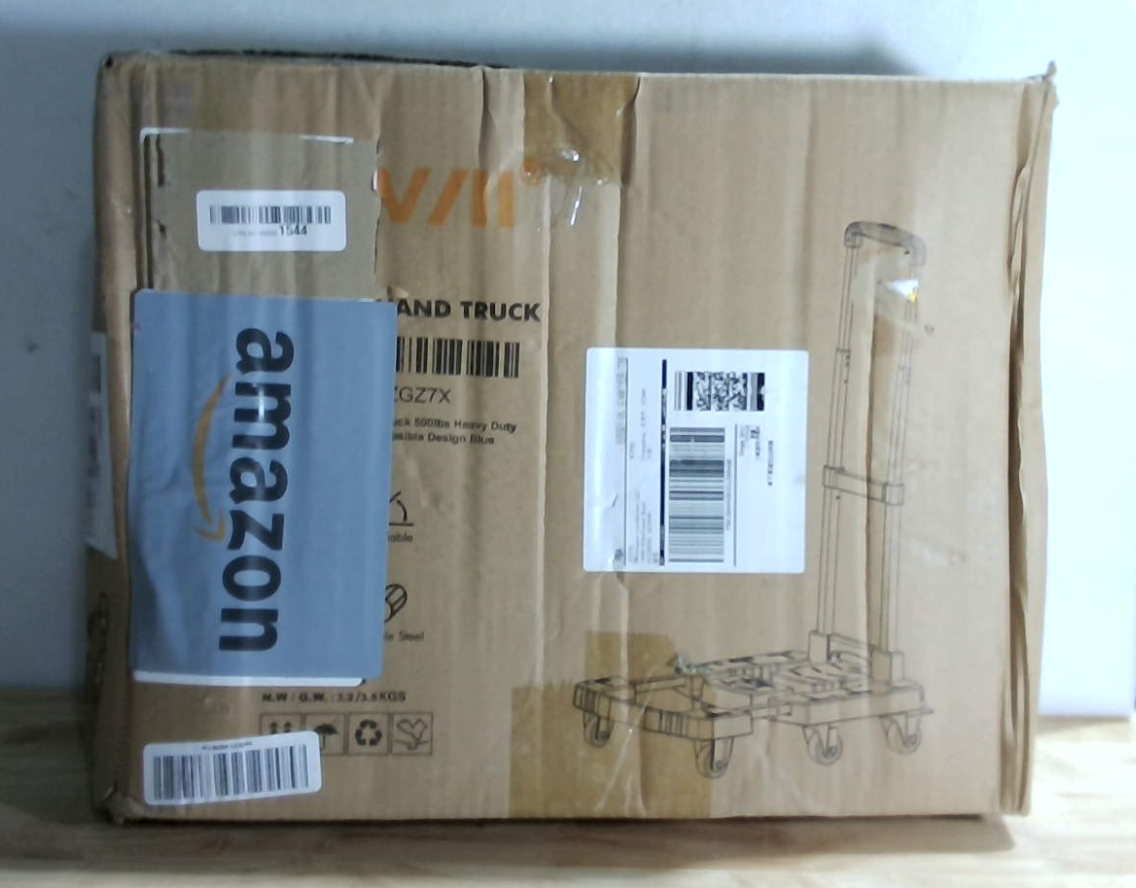 Carretilla plegable Voipvvii de 227 kg, carrito de mano portátil de alta resistencia