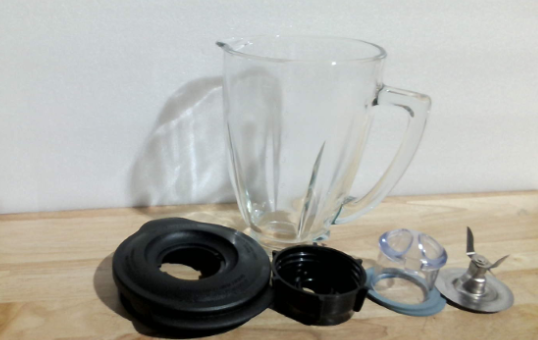 Jarra de vidrio de 6 tazas con cuchilla, repuestos para licuadora Oster Osterizer Classic Series (NO compatible con los modelos Pro, Master o Versa)
