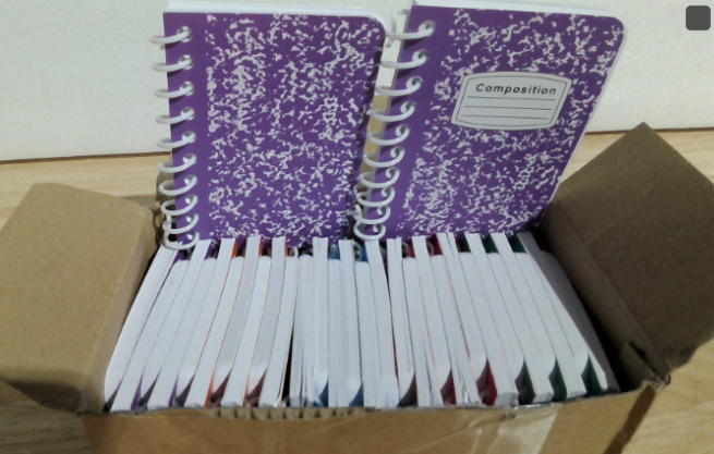 Sinload Paquete de 30 mini cuadernos de composición en espiral, 3.5 x 2.5 pulgadas, diseño de mármol, pequeños cuadernos de bolsillo en blanco, 80 páginas, blocs de notas para diario, oficina, universidad, estudiantes, regalos de graduación (colores
