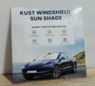 Parasol KUST para parabrisas Ford Bronco 2021-2025 2026 (no compatible con Bronco Sport). Parasol plegable para ventana, protector solar que bloquea los rayos UV y mantiene el coche fresco.
