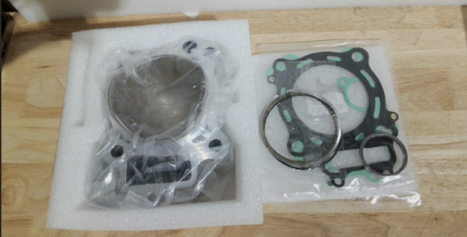 Kit de reconstrucción de la parte superior del motor Artudatech de 78 mm de diámetro estándar para Honda CRF250R 2004-2009 / CRF250X 2004-2013 2014 2015 2016 2017, kit de cilindro, pistón y junta con OEM# 12100-KRN-670 13101-KRN-670