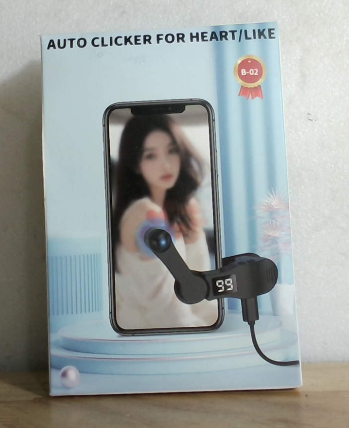 Aylthyo Auto Clicker para teléfono inteligente, Clicker de velocidad para pantalla de teléfono para aplicaciones de iPhone y iPad, Simulación de clic rápido con el dedo, Clic continuo para TikTok, Me gusta en transmisiones en vivo, Oferta relámpago
