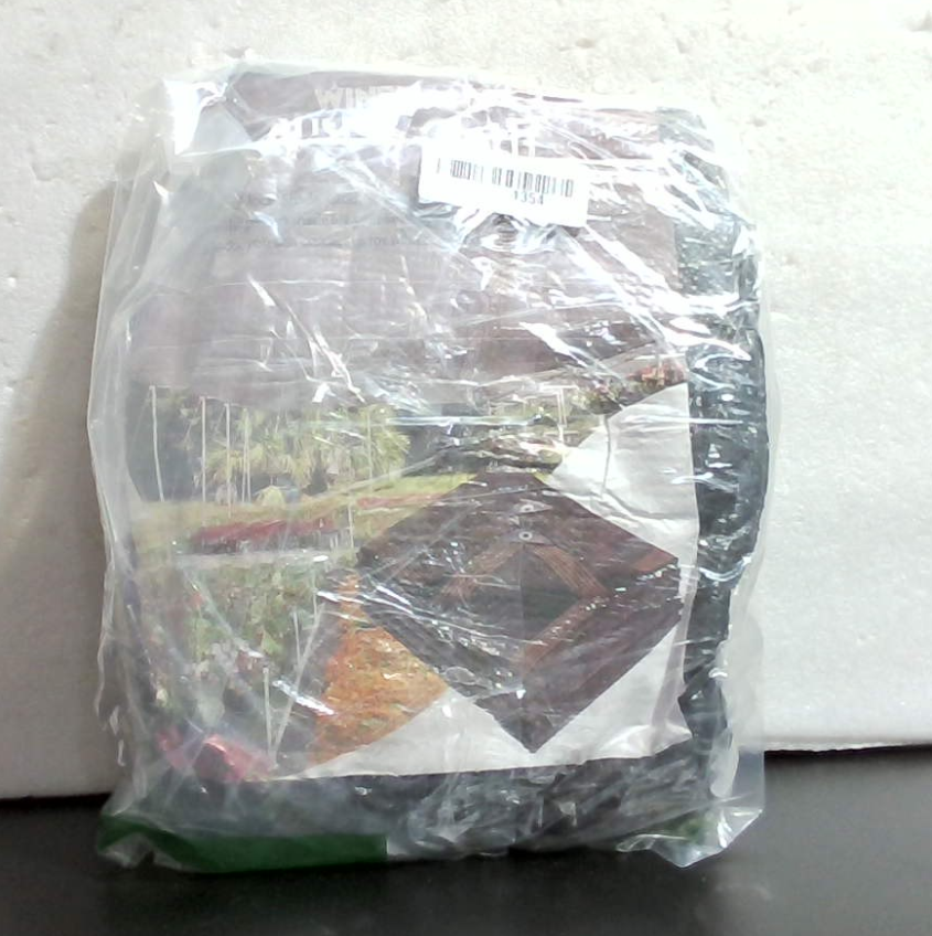 Tela de sombra winemana 90% para jardín - Lona de malla transpirable de 120 x 365 cm para verduras y plantas, toldo para patio exterior con ojales - Cubierta para gallinero o caseta de perro