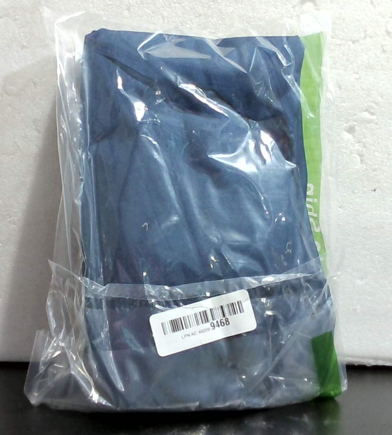 Cortina de ducha larga impermeable ALYVIA SPRING - 72" x 78", suave y ligera, con 3 imanes, lavable a máquina - 72x78, azul marino