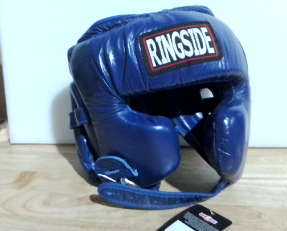 Casco de competición Ringside Fightgear Master (azul, grande)