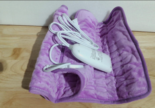 Almohadilla térmica Deepsoon, almohadillas eléctricas para espalda y cuello, almohadilla térmica húmeda para abdomen, hombros, rodillas y piernas, calor seco/húmedo y apagado automático, regalo para el Día de la - claro, 61 x 30 cm (24 x 12 pulgadas)