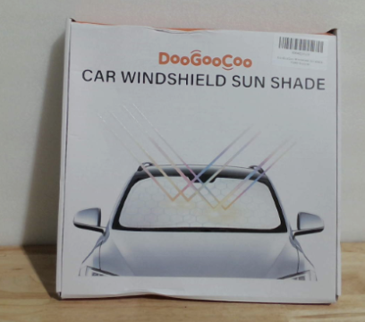 [Actualizado 2026] Parasol DooGooCoo para parabrisas de Ford Explorer, [Cristal de hielo refrigerante, bloqueo solar 100%] Parasol para parabrisas de Explorer 2020-2026, parasol delantero de ajuste personalizado para Explorer.