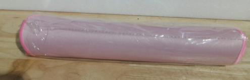 Alfombrilla de escritorio festoneada Hahafelt, alfombrilla grande para escritorio, alfombrilla de mesa linda y coqueta, alfombrilla de maquillaje estética preppy, antideslizante, regalo de graduación 2026 con costuras - (rosa, 23,6 x 13,8 pulgadas)