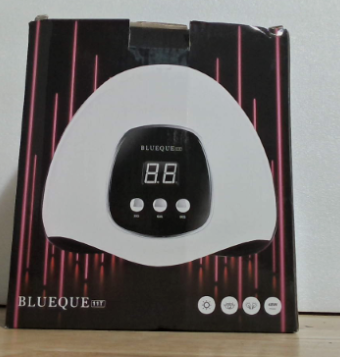 Lámpara UV BIGBEAR para uñas, lámpara LED UV de 48 W para esmalte en gel, secador de uñas rápido con sensor automático, 3 ajustes de temporizador, pequeña y portátil, lámpara LED para uñas de manos y pies.