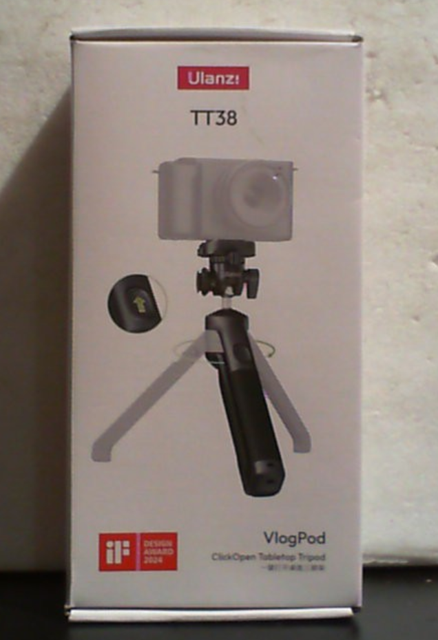Trípode mini ULANZI TT38 para cámara, trípode de mesa pequeño portátil con apertura de un clic y sistema de liberación rápida Uka F38, soporte de viaje compatible con DJI OSMO Pocket 3/OSMO 360/Insta360 x5/Xtra/Sony