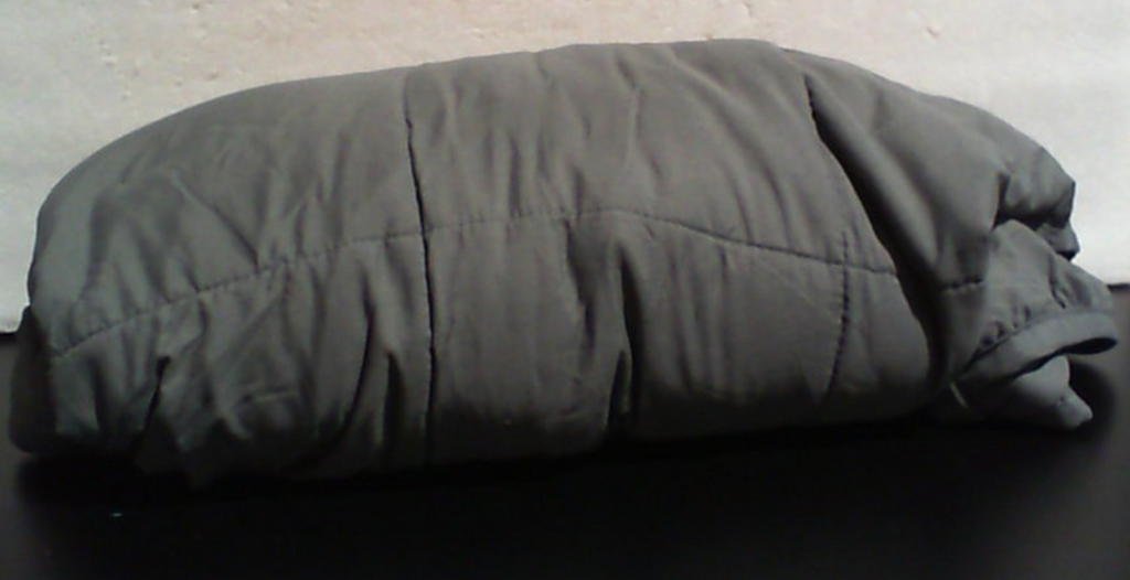 Manta pesada Smart Queen de 6,8 kg (122 cm x 182 cm, gris). Manta pesada suave y refrescante para dormir, transpirable y cómoda para todas las estaciones, con microesferas de vidrio de primera calidad. Lavable a máquina.