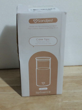 Vaso de vidrio SANDJEST con pajita y tapa, botella de agua de vidrio con funda de silicona de 591 ml, ideal para batidos, café helado o como regalo de cumpleaños o Navidad para mujeres y adolescentes (color crema).