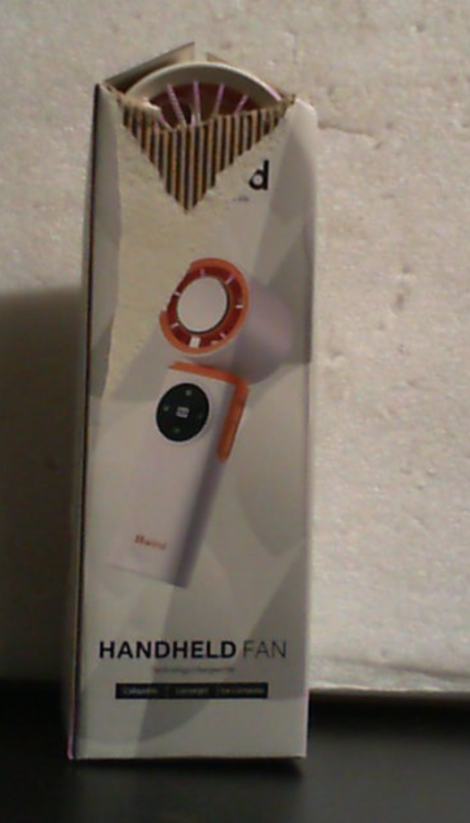 Ventilador portátil de mano de 6000 mAh con refrigeración por hielo