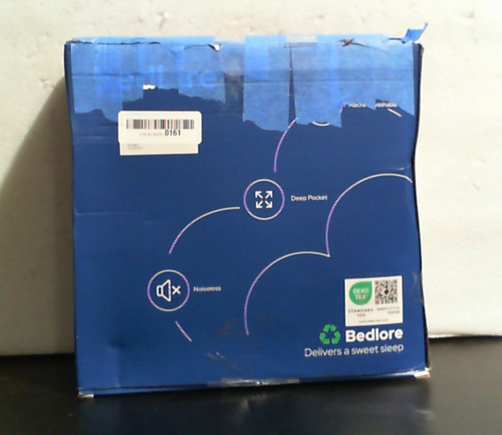 Protector de colchón impermeable BEDLORE, tamaño king size con bolsillo profundo de 6" a 18", funda de colchón suave, silenciosa y a prueba de suciedad, lavable, para el hogar, dormitorio y hotel (gris).
