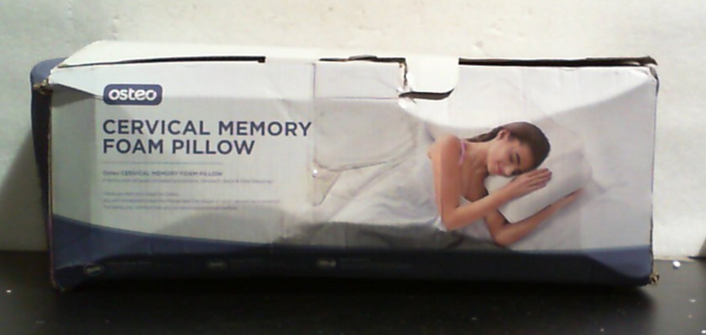 Almohada cervical osteopática para aliviar el dolor de cuello, almohadas de espuma viscoelástica inodoras con diseño hueco y funda refrescante, almohada ortopédica ajustable para dormir, soporte para quienes duermen de lado o boca arriba.