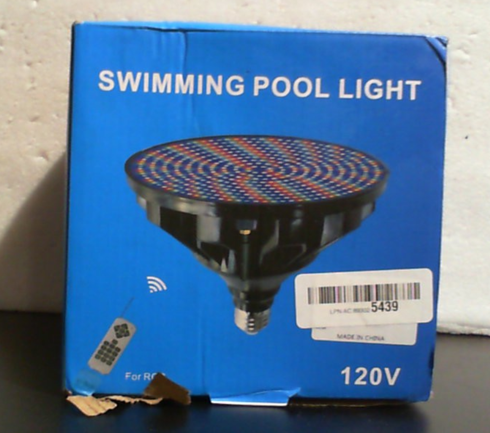 Bombilla LED Jadisi para piscinas enterradas – RGBW 70W, luces LED para piscinas, 12 modos de color, brillo y velocidad ajustables, control remoto, eficiencia energética, base E26