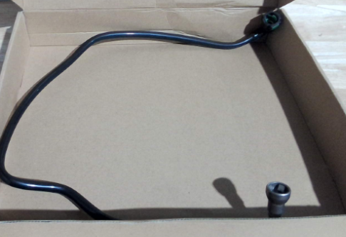 Manguera de alimentación de combustible Slakerbe 904-018 compatible con SILVERADO y SIERRA 1500 4.3 5.8 5.3 6.2 2008 2009 2010 2011 2012 2013 2014 2015 2016 2017 2018, línea de combustible trasera