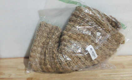 Felpudo PLUS Haven de yute - Tamaño: 44,5 cm x 76 cm - Altura del pelo: 2,5 cm - Felpudo para entrada exterior, felpudo para porche, felpudo de entrada fácil de limpiar, uso en interiores y exteriores, decoración del hogar