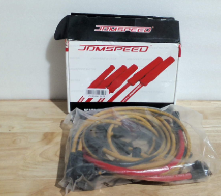 Juego de cables de bujía de 10,2 mm de repuesto para Ford F-150 F150 Mustang 5.0L 5.8L SBF 302 Windsor Juego de cables de encendido