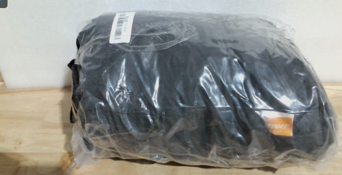 Funda para motocicleta LI LIBZAKI 420D resistente, universal, impermeable, para todo tipo de clima, protección exterior, 96" XXL, funda para vehículo/Negro
